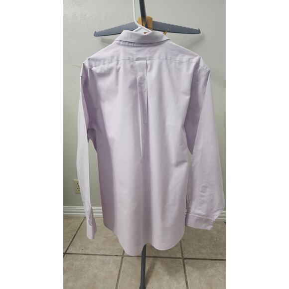 Brooks Brothers XL LS 1818 Regent Shirt 100% Supima Cotton Lavender - Picture 5 of 5